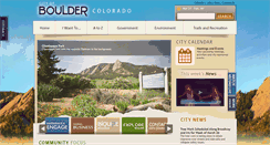 Desktop Screenshot of bouldercolorado.gov